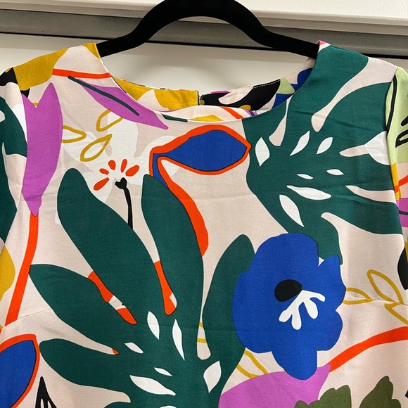 NWT Molly Bracken Lili Sidonio Tropical Floral Dress - Picture 6 of 11